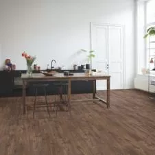 Кварцвиниловая плитка Quick-Step Alpha Vinyl Bloom AVMPU40199 Дуб осенний шоколадный, виниловый ламинат